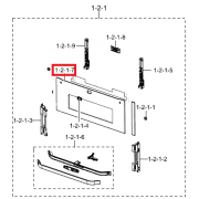 SZYBA ZEWNĘTRZNA GÓRNA PIEKARNIKA SAMSUNG DG64-00786A