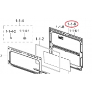 Rama konstrukcyjna drzwi do piekarnika Samsung DG94-02401A
