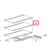 ZESTAW MONTAŻOWY SZKLANEJ PÓŁKI - C00530854