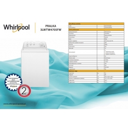 Profesjonalna pralka Whirlpool 3LWTW4705FW