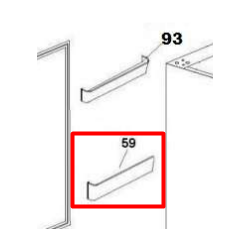 LOWER BOTTLES SHELF - 49125851