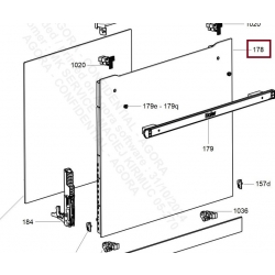 OVEN DOOR GLASS 42834355