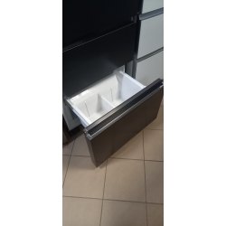 Chłodziarko-zamrażarka Haier HTR5719ENPT 450 l No Frost Czarna