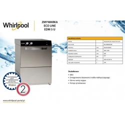 Profesjonalna zmywarka Whirlpool EDM 5 U