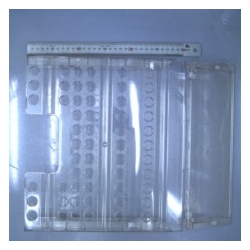 DA97-12807A - półka plastikowa z klapką, przekładka szuflad - ASSY COVER-SLIDE BASKET HM12-PJT
