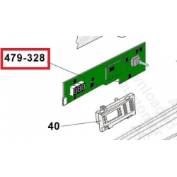 MODUŁ STEROWANIA NFC ZAPROGRAMOWANY 49035694 DO PRALKI CANDY