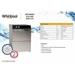 Profesjonalna zmywarka Whirlpool EDM 5 DU