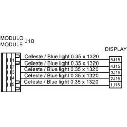 C00196187 WIĄZKA DISPLAY-MODUL J10